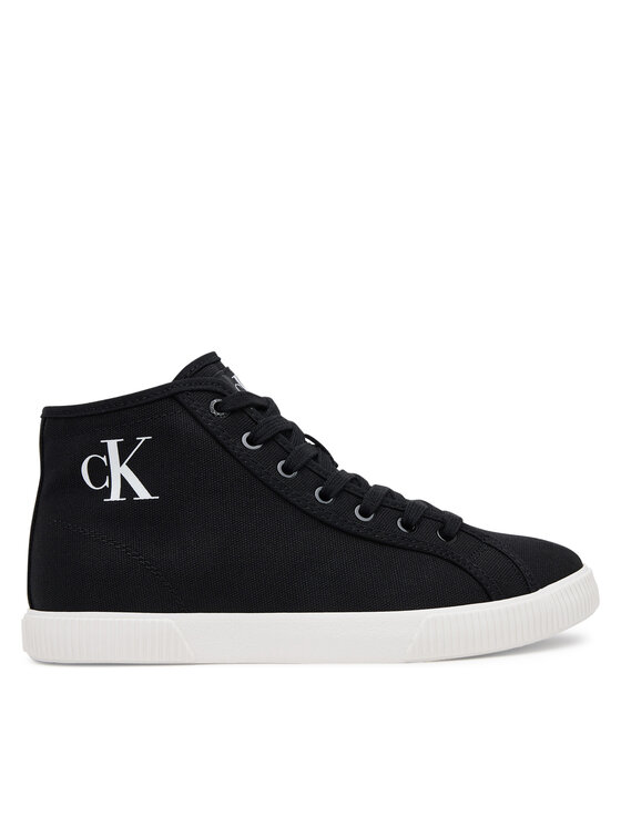 Calvin Klein Jeans Calvin Klein Jeans Tenisice Ess Vulc Mid Cv Mg Wn YW0YW01761 Crna
