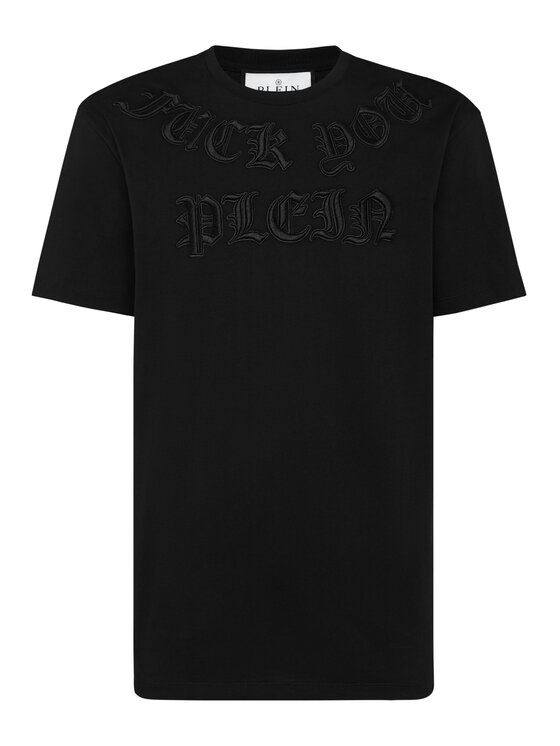 PHILIPP PLEIN PHILIPP PLEIN T-Shirt 855 Czarny Regular Fit