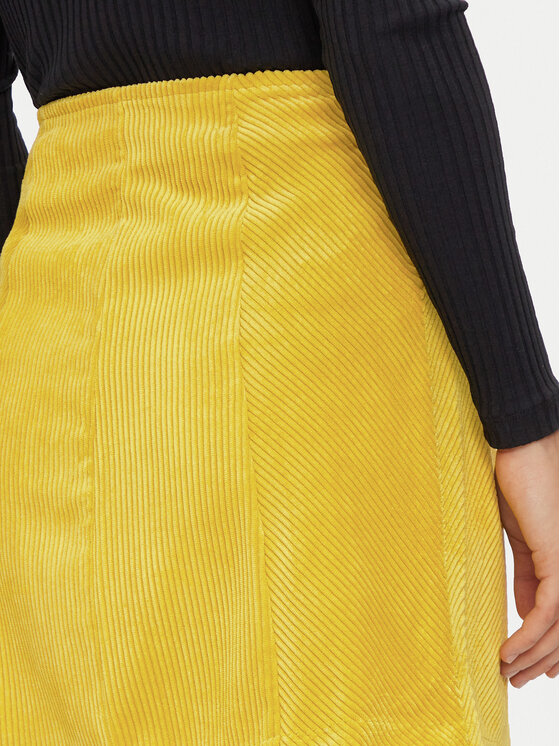 United Colors Of Benetton United Colors Of Benetton Minigonna 4Q5GD0048 Giallo Regular Fit
