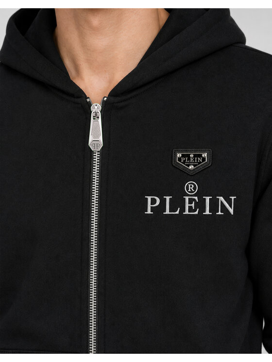 PHILIPP PLEIN PHILIPP PLEIN Felpa 31620 Nero Athletic Fit