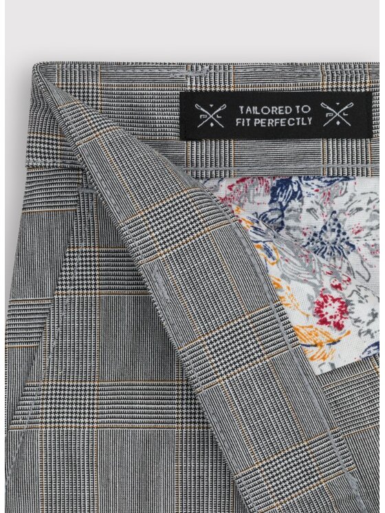 Pako Lorente Pako Lorente Spodnie materiałowe P23SF-WX-010 Szary Slim Fit