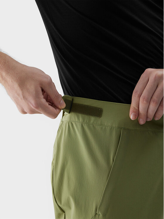 4F 4F Outdoor hlače 4FWSS24TFTRM485 Zelena Regular Fit