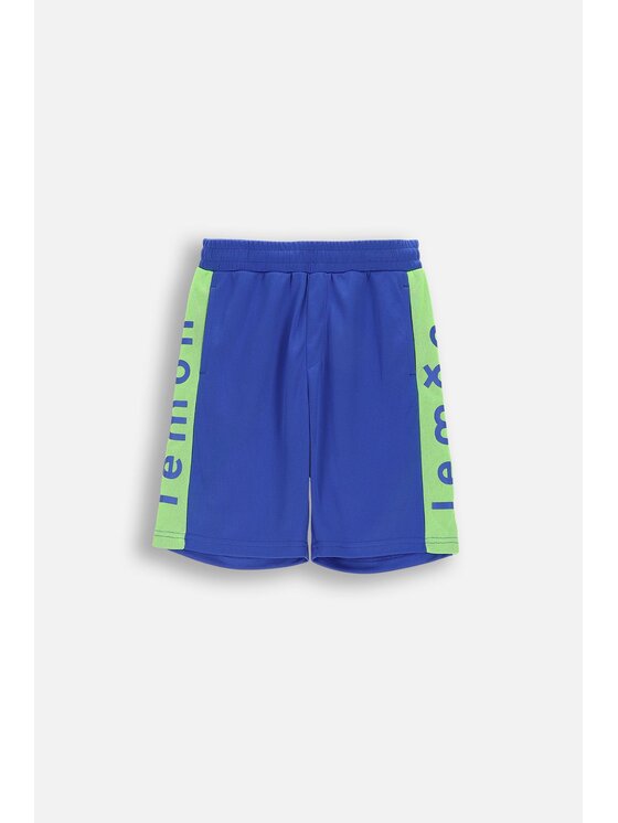 Lemon Explore Lemon Explore Szorty materiałowe WL6120501ACB-014 Niebieski Regular Fit