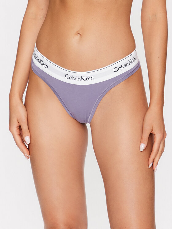 Calvin Klein Underwear Tangice 0000F3786E Vijolična