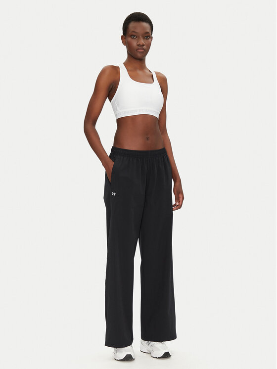 Under Armour Under Armour Sportinės kelnės Rival 1386453 Juoda Wide Leg