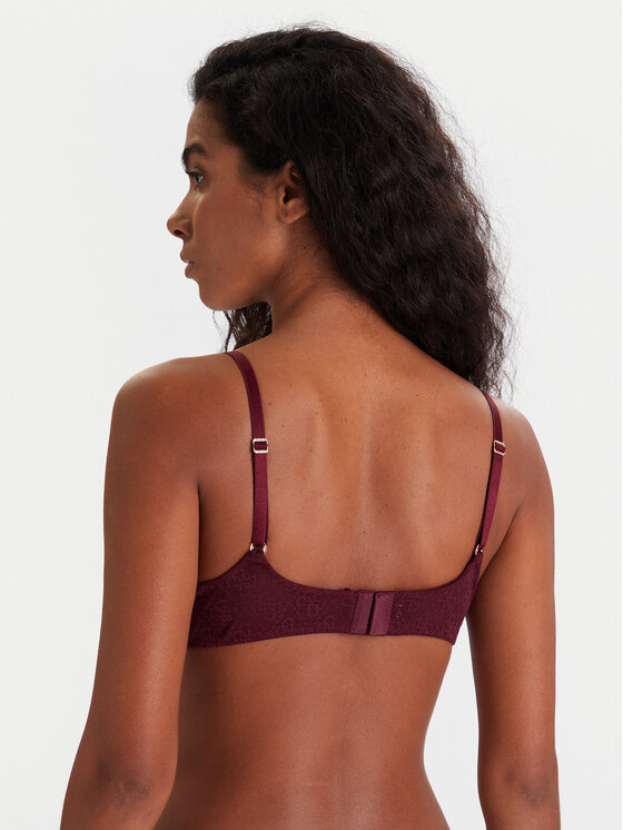 Guess Guess Biustonosz push-up O5RC12 KCLB0 Bordowy