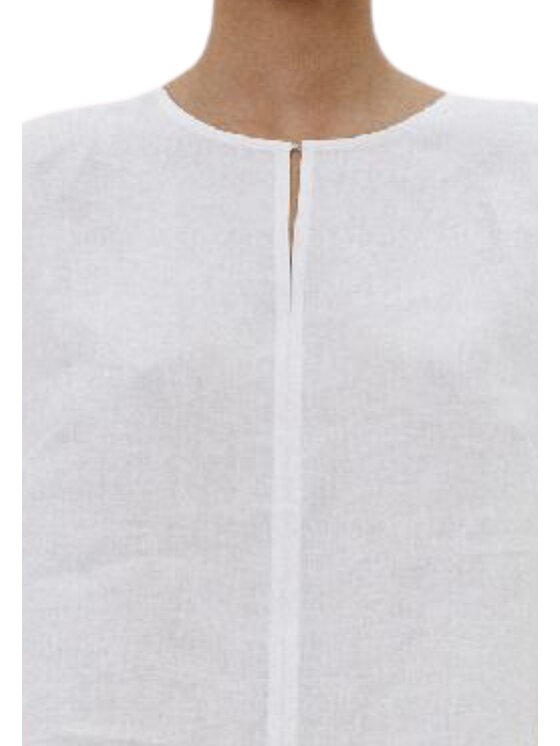 MeiMeiJ MeiMeiJ Canottiera m5eh04-bianco Bianco Regular Fit