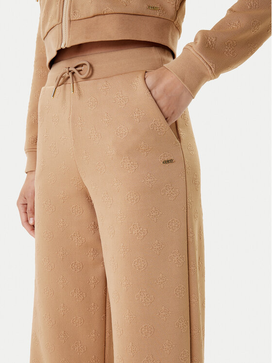 Guess Guess Παντελόνι φόρμας V5YB19 KBSL2 Μπεζ Regular Fit