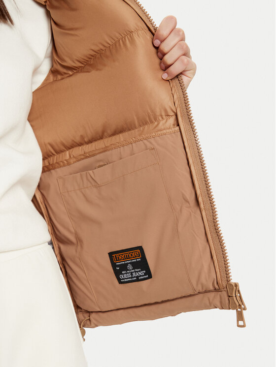 Guess Jeans Guess Jeans Bodywarmer W4BN59 WGII2 Beige Regular Fit