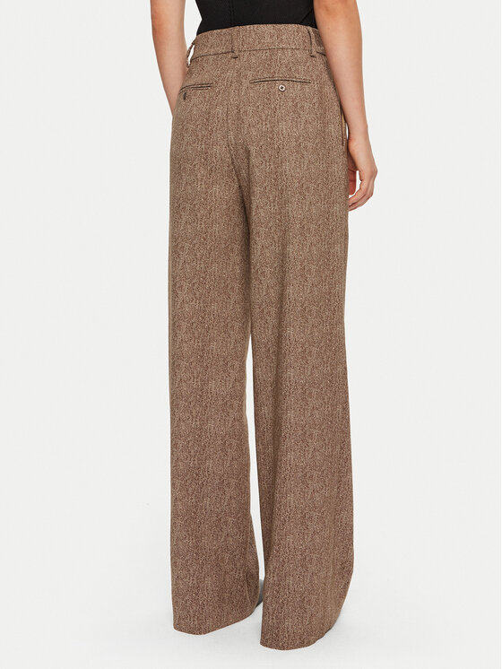 STAUD STAUD Palazzohose Prince R24F4138 Beige Regular Fit