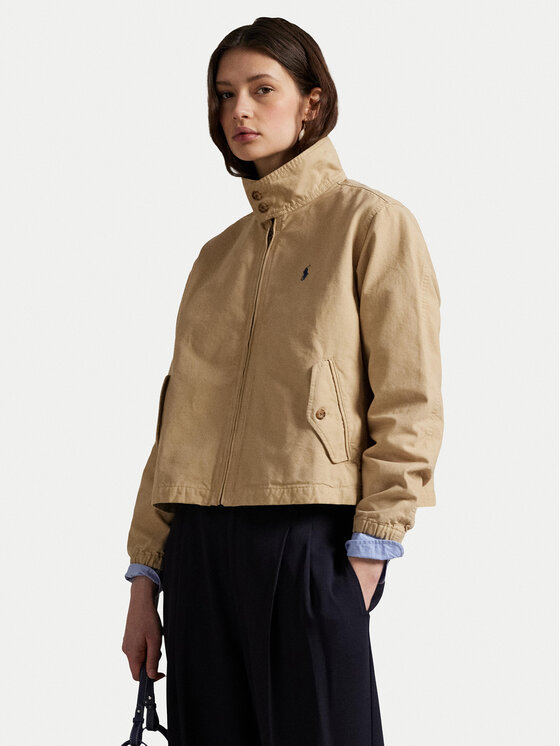 Polo Ralph Lauren Geacă 211936442003 Bej Straight Fit