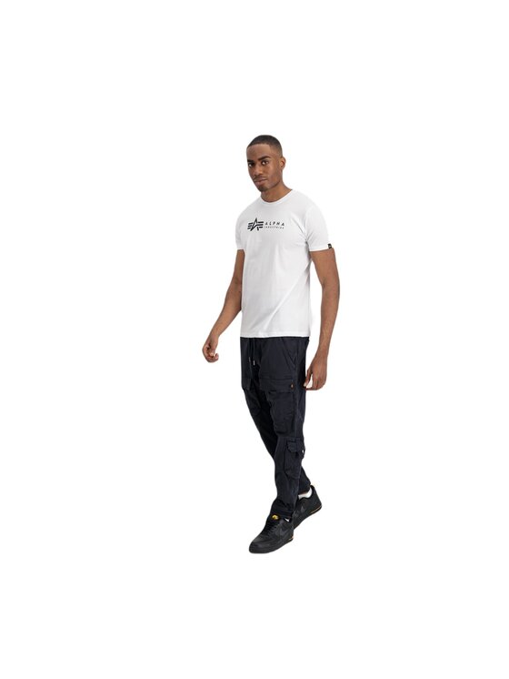 Alpha Industries Alpha Industries Komplet 2 t-shirtów AI.118534-09-XXL Biały Basic Fit