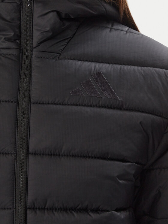 adidas adidas Kurtka outdoor Terrex Multi Essentials Climawarm Insulated Hooded Jacket KX4230 Czarny Regular Fit