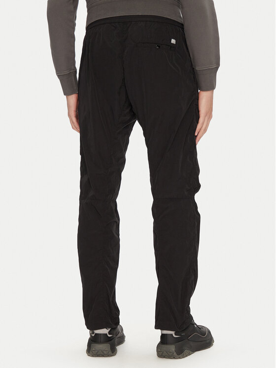 C.P. Company C.P. Company Medžiaginės kelnės 18CMPA063A005904G Juoda Regular Fit