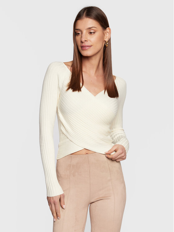 Maglione W3RR37 Z2V42 Bianco Slim Fit