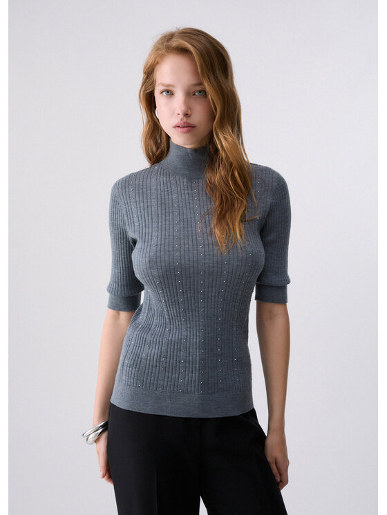 Liu Jo Liu Jo Maglione WF6101MA77Q02050 Grigio Regular Fit
