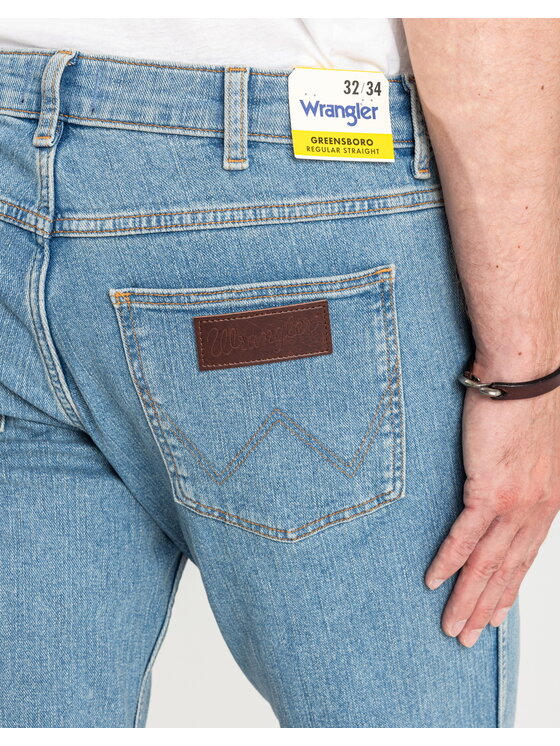 Wrangler Wrangler Jeans 112378458 Azzurro chiaro Regular Fit