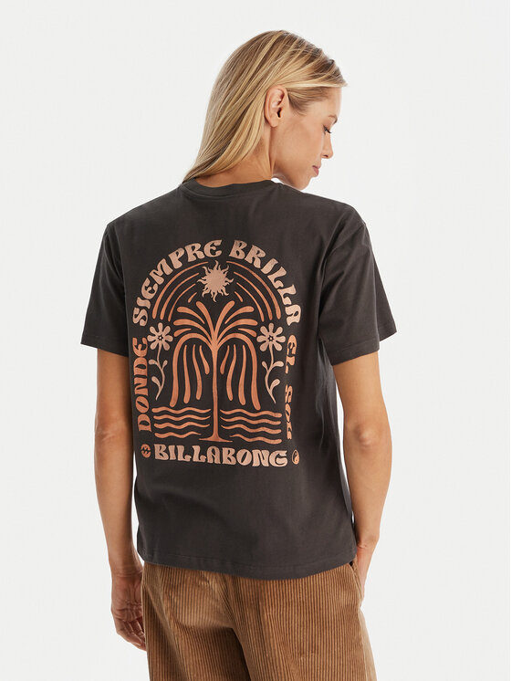 Billabong Billabong Tricou EBJZT00496 Negru Oversize
