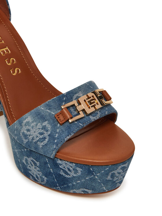 Guess Guess Sandały FLJSE2 FAL03 Niebieski
