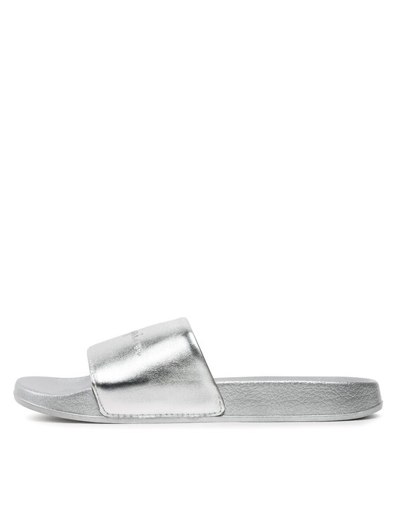 Champion Champion Klapki S11562-EM007 Srebrny