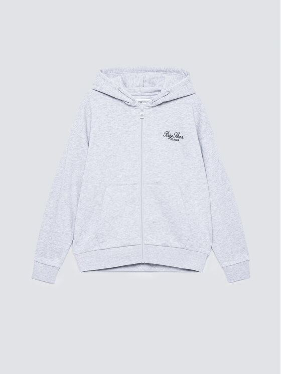 BIG STAR BIG STAR Bluza MILANA Szary Comfort Fit
