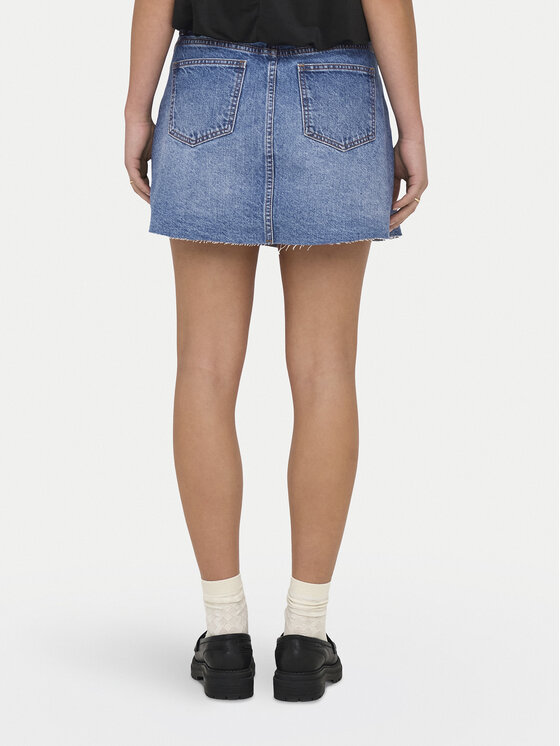 ONLY ONLY Džinsa svārki Kadie 15345569 Zils Regular Fit