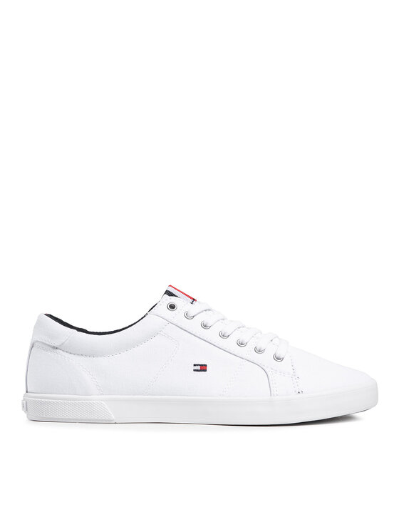 Sneakers Tommy Hilfiger Iconic Long Lace Sneaker FM0FM01536 Alb