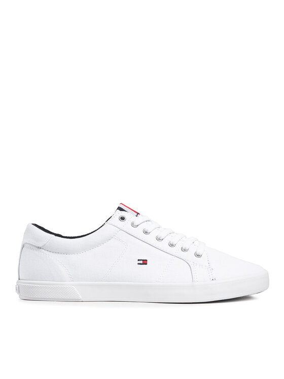 Tommy Hilfiger Snīkeri Iconic Long Lace Sneaker FM0FM01536 Balts