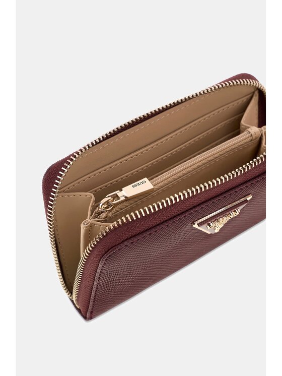 Guess Guess Portfel 180479 Bordowy
