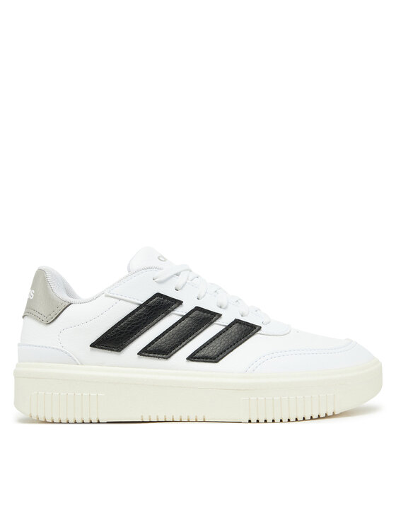 adidas Sneakersy Courtblock JI2202 Biela