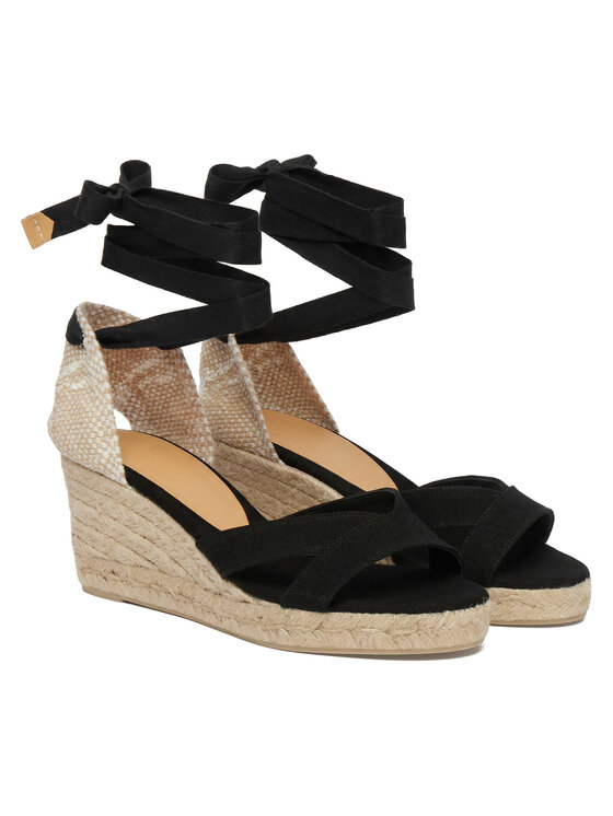 Castañer Castañer Espadrilles Bailey 25677 Schwarz