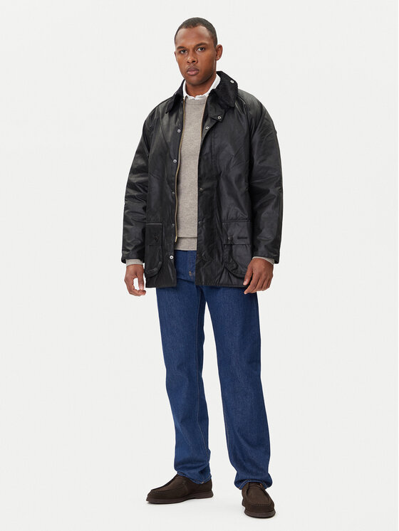 Barbour Barbour Übergangsjacke MWX0017BK91 Beaufort Schwarz Regular Fit