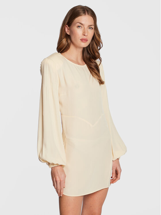 MVP Wardrobe Rochie de zi MVPI2AB031.0CP0035 Bej Regular Fit Bej imagine noua