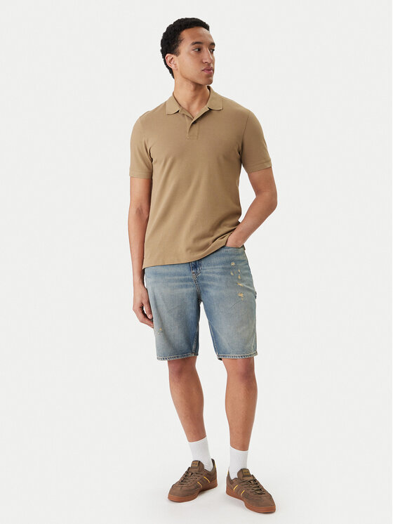 Tommy Jeans Tommy Jeans Džínové šortky Jaimie DM0DM22993 Modrá Relaxed Fit