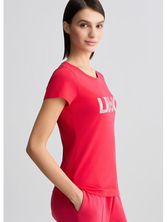 Liu Jo Liu Jo Koszulka plażowa VA5154JS003M9328 Czerwony