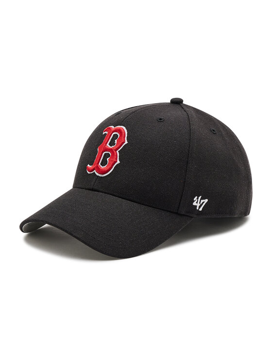 47 Brand Kepurė su snapeliu Boston Red Sox B-MVP02WBV-BKF Juoda