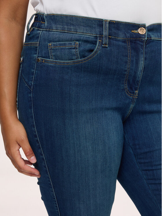 Fiorella Rubino Fiorella Rubino Jeansy P425T005334N034 Niebieski Flare Fit