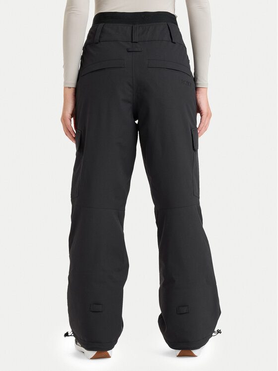 Roxy Roxy Spodnie snowboardowe Passive Lines ERJTP03293 Czarny Regular Fit