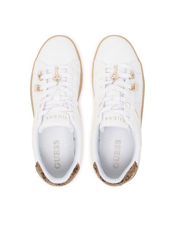 Guess Guess Sneakersy FLFJA2 ELE12 Biały