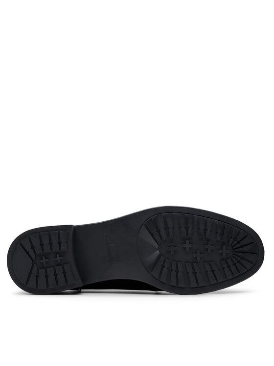 Clarks Clarks Loaferek Havisham Edge 26178704 Fekete