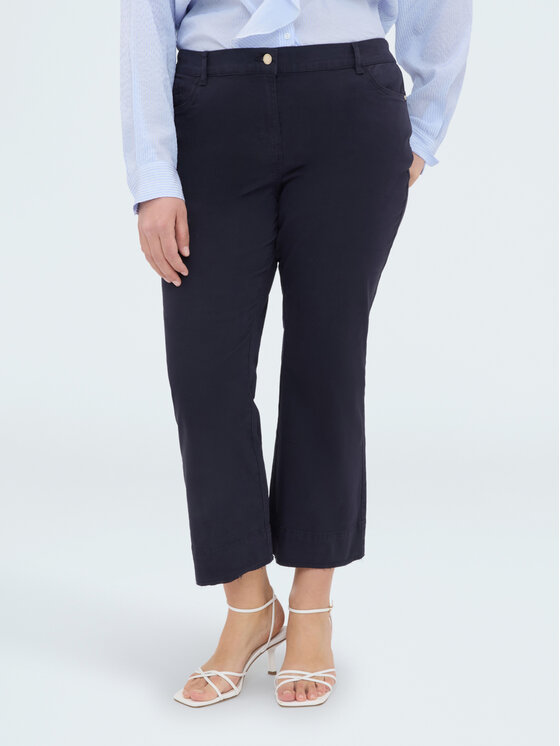 Fiorella Rubino Fiorella Rubino Pantaloni di tessuto P707T005160N034 Blu Flare Fit