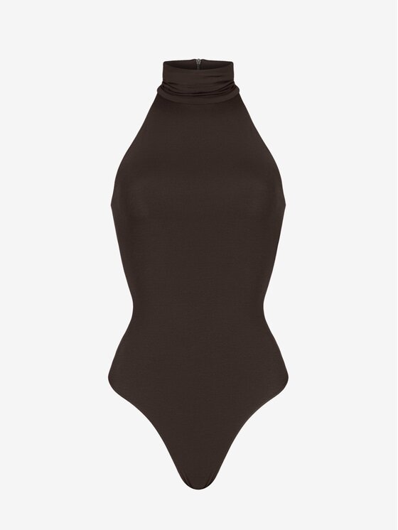 Le Collet Le Collet Body KAYLA Brązowy Slim Fit