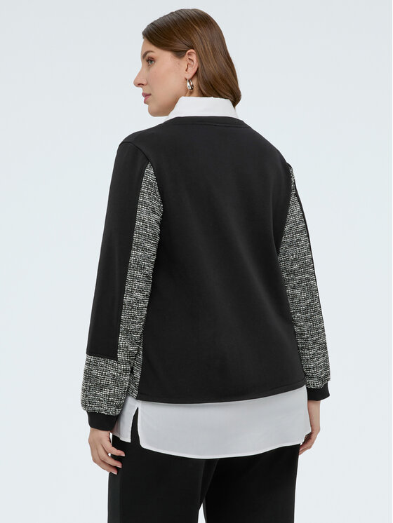 Fiorella Rubino Fiorella Rubino Felpa G830L008896N0Z3 Nero A-Line Fit