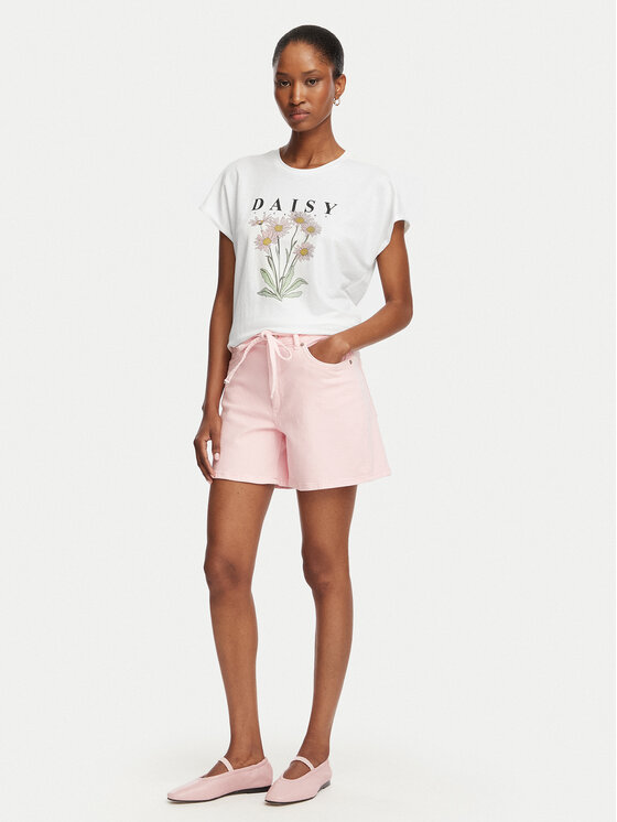 ONLY ONLY Футболка Jany 15372108 Білий Regular Fit