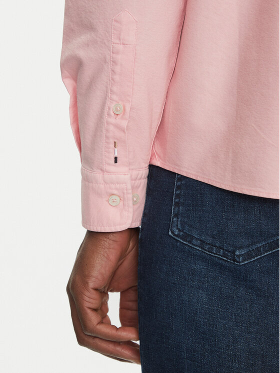 BOSS BOSS Риза H-Roan 50521996 Розов Slim Fit