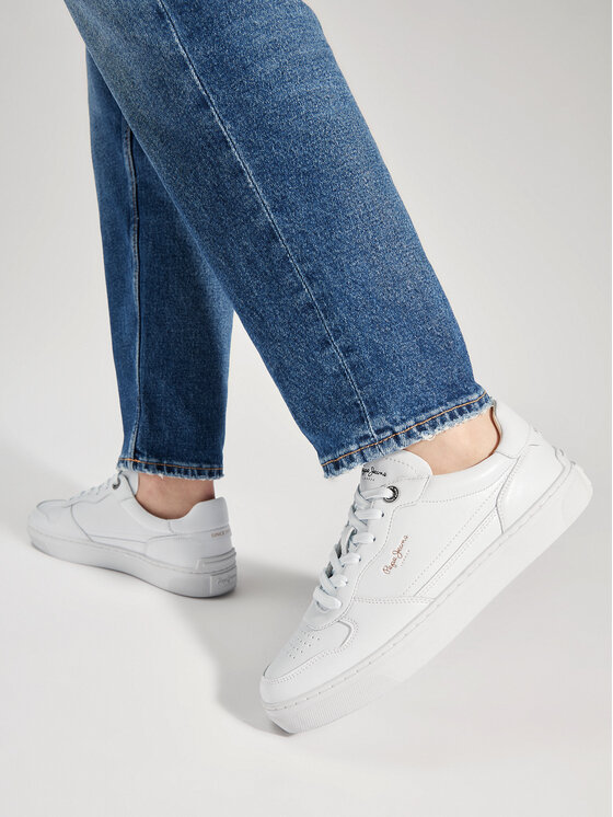 Pepe Jeans Pepe Jeans Снікерcи Camden Class M PMS00009 Білий