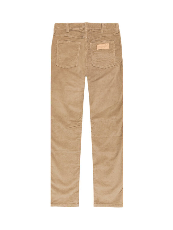 Wrangler Wrangler Pantaloni di tessuto W15QLMM24 Marrone Regular Fit