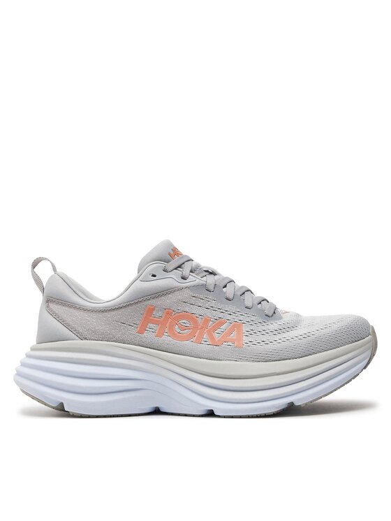 Hoka Bežecké topánky Bondi 8 1127952 Sivá