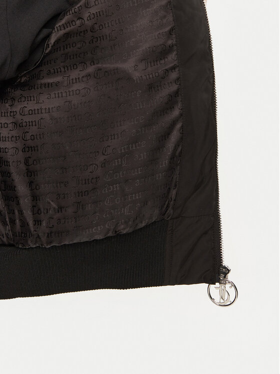 Juicy Couture Juicy Couture Bomber jakna Kelsey JCOIJ224557 Črna Regular Fit