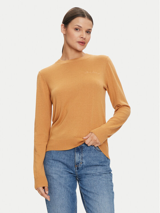 Armani Exchange Sveter 6DYM1J YME3Z 1788 Oranžová Regular Fit
